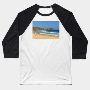 Porthcurno, Cornwall Baseball T-Shirt